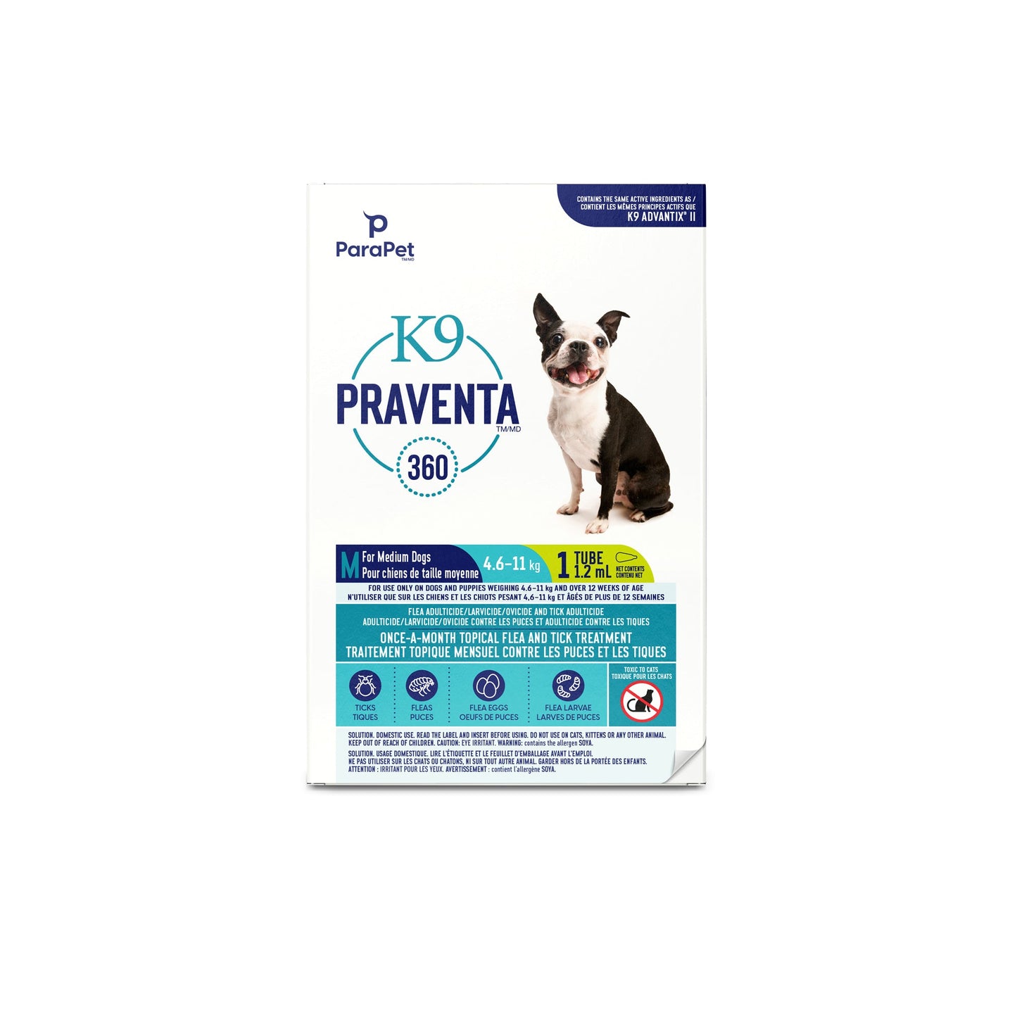 K9 Praventa 360 Flea & Tick Treatment Harmony Pet Supplies Scarborough