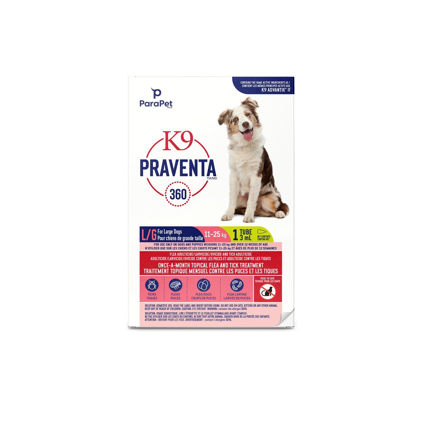 K9 Praventa 360 Flea & Tick Treatment Harmony Pet Supplies Scarborough