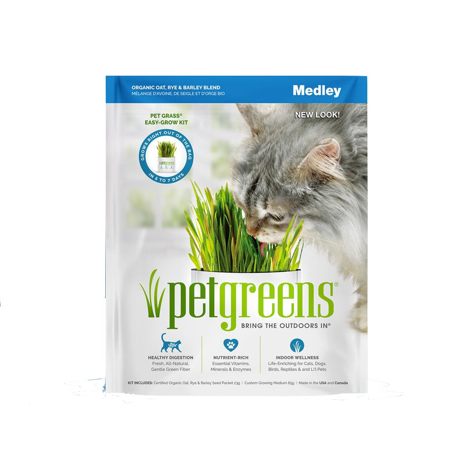 Bellrock - Pet Greens - Grass Self-grow Kit Medley