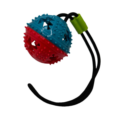 Dog Chew Toy with Rope – Sound Ball Interactive Training Harmony Pet Supplies Scarborough