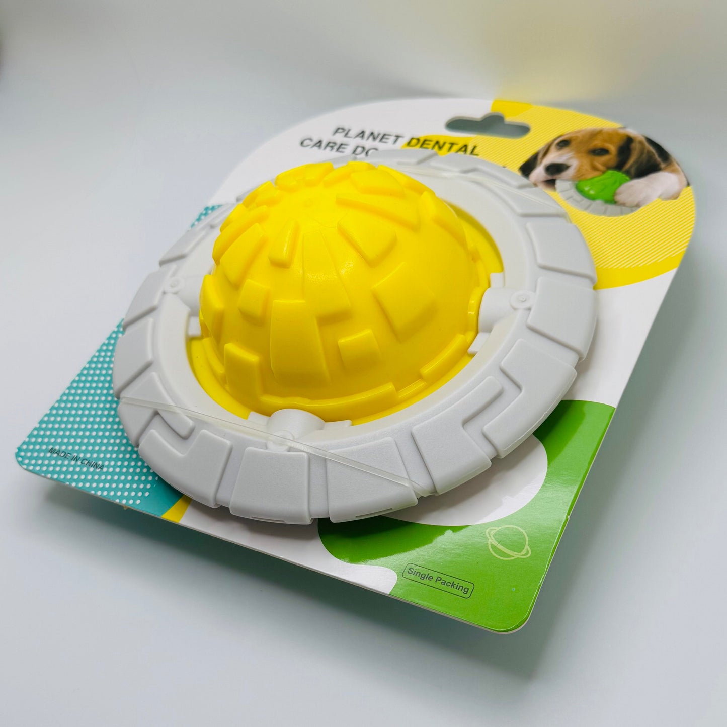 UFO Dog Chew Toy – Squeaky Durable Frisbee & Dental Play Harmony Pet Supplies Scarborough