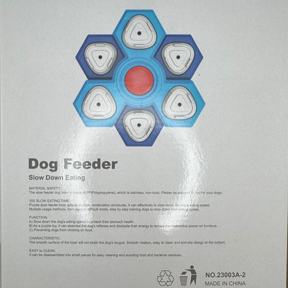 Dog Puzzle Toy – Honeycomb Interactive Feeder Harmony Pet Supplies Scarborough