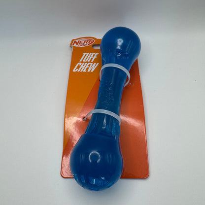 Tuff Chew Bone Dog Toy – Durable 7" Blue Bone for Heavy Chewers Harmony Pet Supplies Scarborough
