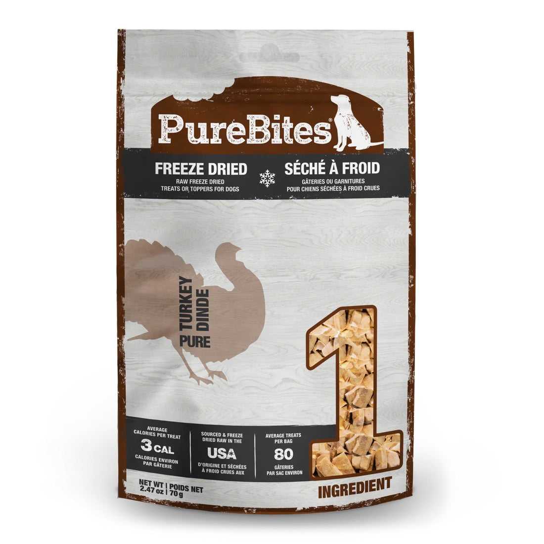 PureBites - Turkey Freeze Dried - Dog Treats