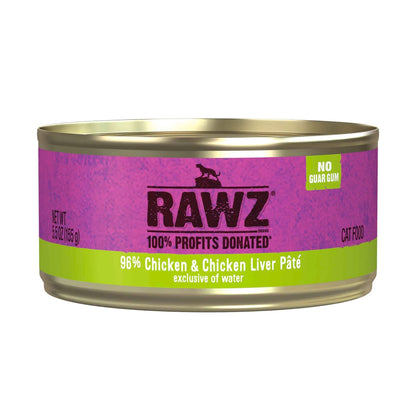 Rawz - Chicken and Chicken Liver Pate - Cat Food