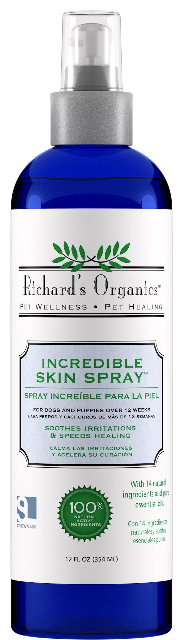 Synergy Labs - Richard's Organics Incredible Skin Spray - Dogs