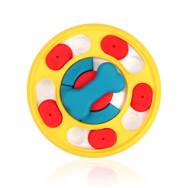 Round Interactive Puzzle Feeder for Dogs Harmony Pet Supplies Scarborough