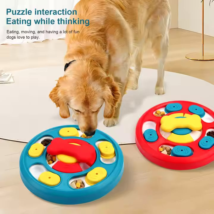 Round Interactive Puzzle Feeder for Dogs Harmony Pet Supplies Scarborough