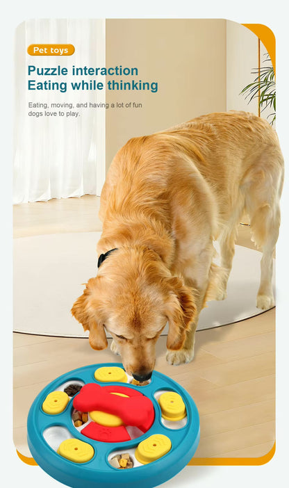 Round Interactive Puzzle Feeder for Dogs Harmony Pet Supplies Scarborough