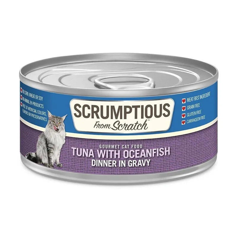 Scrumptious - Tuna and Ocean Fish in Gravy - Cat Food