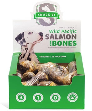 Snack 21 - Salmon Bones - Dog Treat