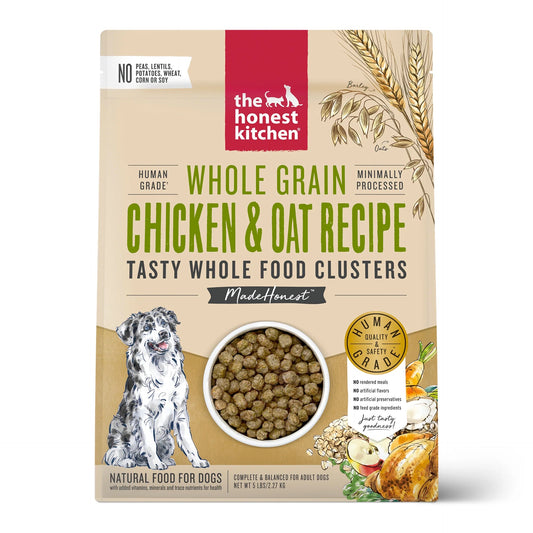 The Honest Kitchen - Whole Grain - Chicken & Oat Recipe - Dog food