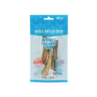 This & That - Whole Antler Chew - Extral Small (3 Pack)