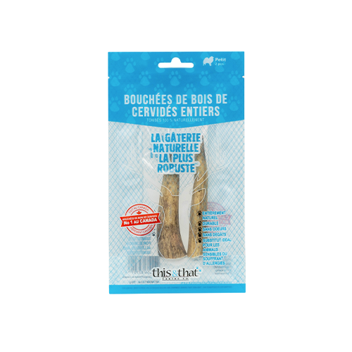 This & That - Whole Antler Chew - Small (2 Pack)