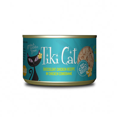 Tiki Cat Luau - Succulent Chicken - Cat Food