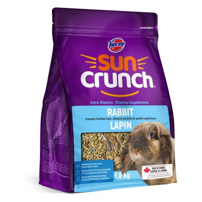Topcrop Sun Crunch Rabbit food package on a white background