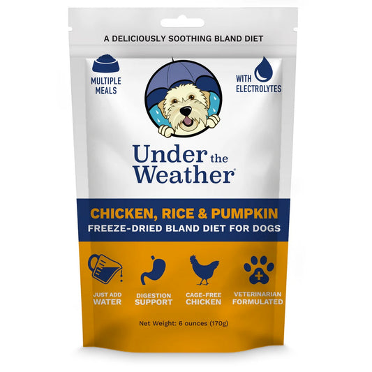 Under the Weather - Chicken, Rice and Pumpkin Bland Diet Front