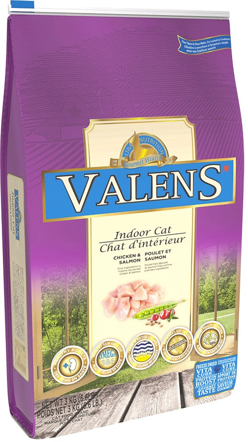 Valens-Chicken_Salmon-Indoor Cat Food - Front