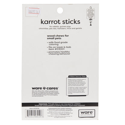 Ware Pet - Karrot Sticks back