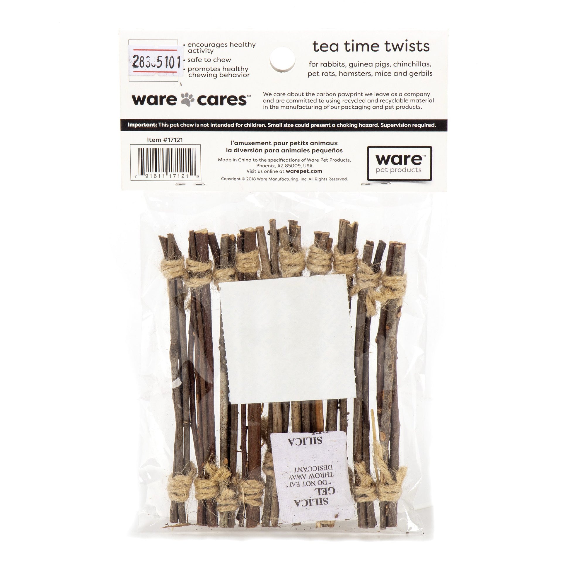 Ware Pet - Tea Time Twists Back