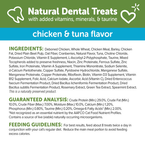 Wellness Whimzees - Natural Dental treats Chicken & Tuna flavor