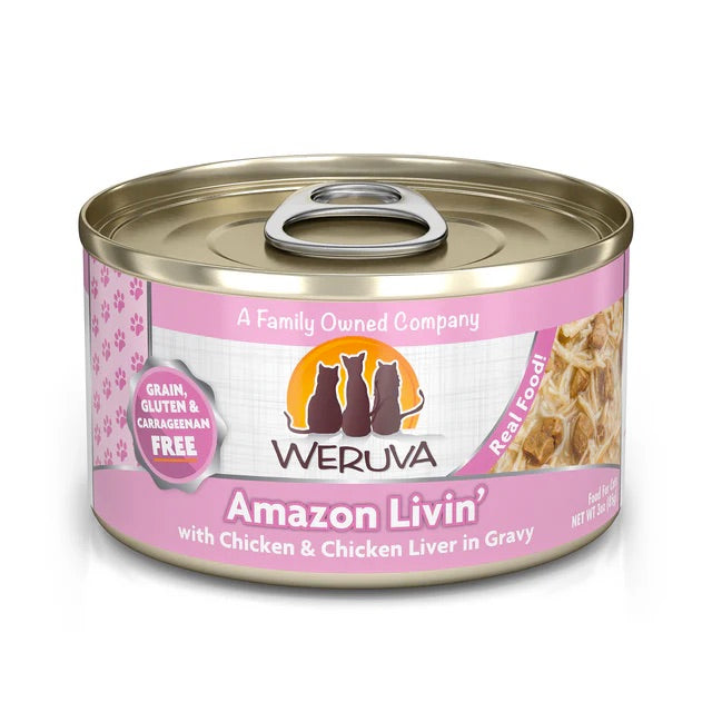 Weruva - Amazon Livin - Chicken and Chicken Liver - Cat Food