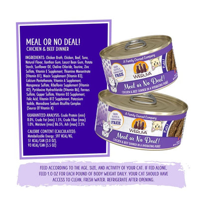 Weruva - Meal or No Deal - Chicken and Beef - Cat Food