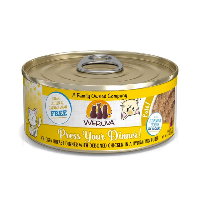 Weruva - Press Your Dinner - Chicken Breast - Cat Food