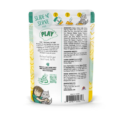 Weruva - Slide n'Serve - Chicken & Turkey Tiptoe - Cat Food