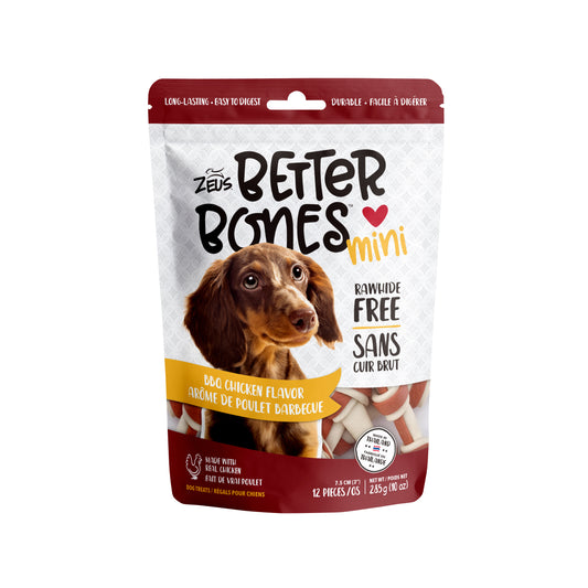 Zeus Better Bones - BBQ Chicken Flavor - Mini Bones