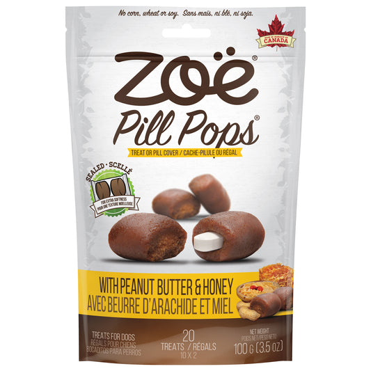 Zoë Pill Pops - Peanut Butter with Honey