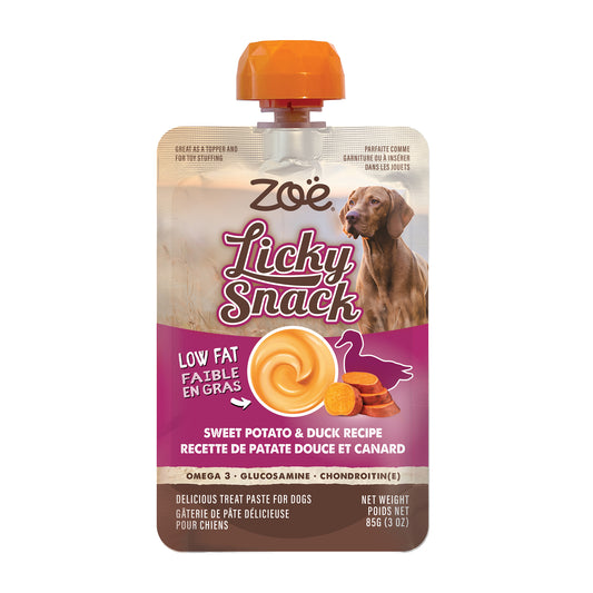 Zoe Licky Snack - Sweet Potato & Duck Recipe