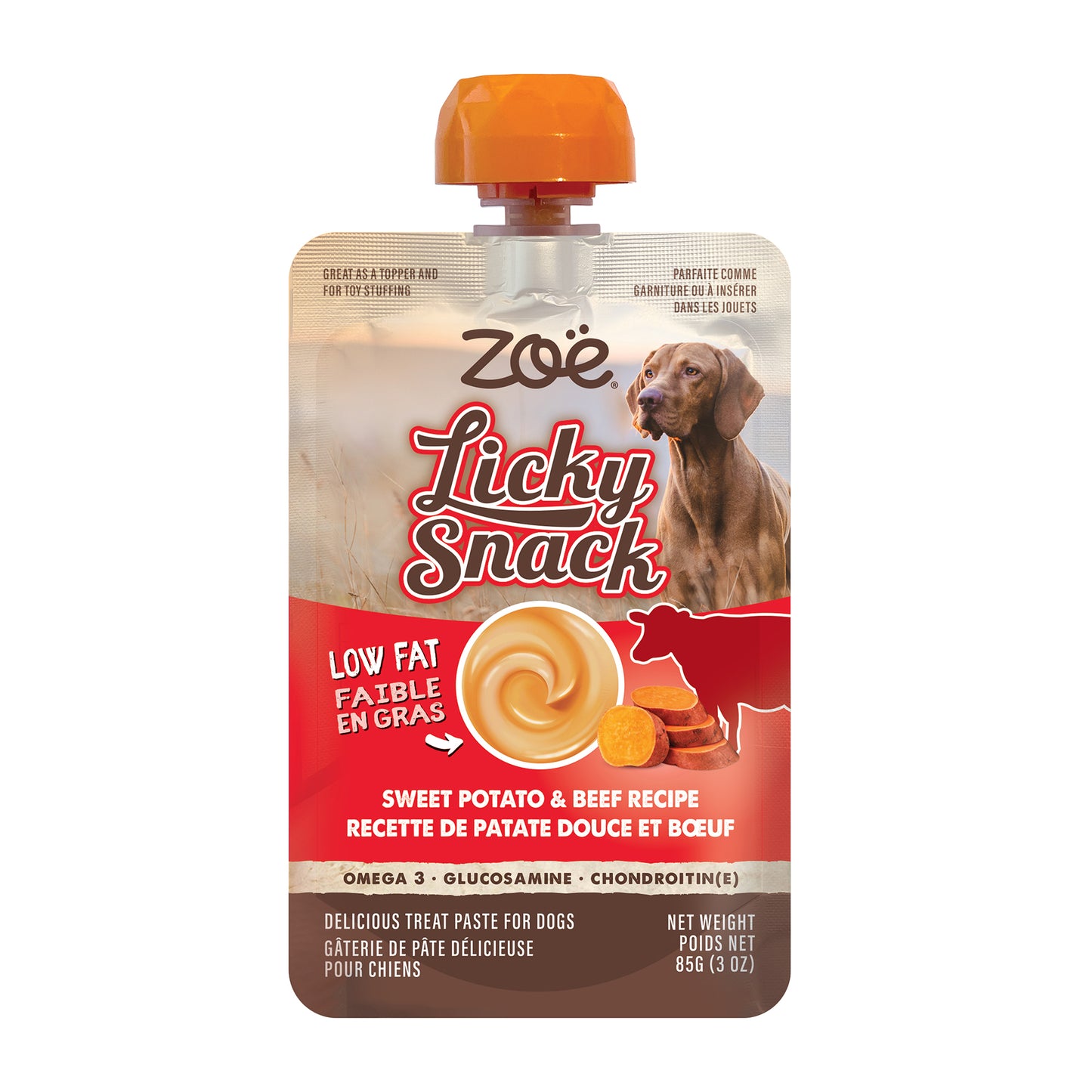 Zoe Licky Snack - Sweet Potato & Duck Recipe