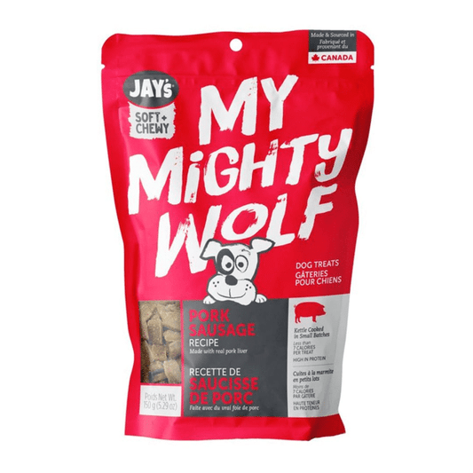 Jay's My Mighty Wolf Pork - Dog Treats