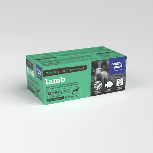 Healthy Paws Complete Small Dog Dinner Lamb