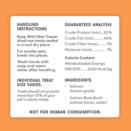 Wild Vibes Salmon & Bone Broth Treats