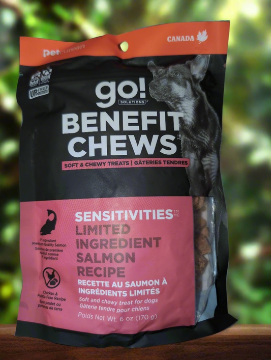 Go Benefit Chews -Limited Ingredient Salmon Recipe - Dog Treats