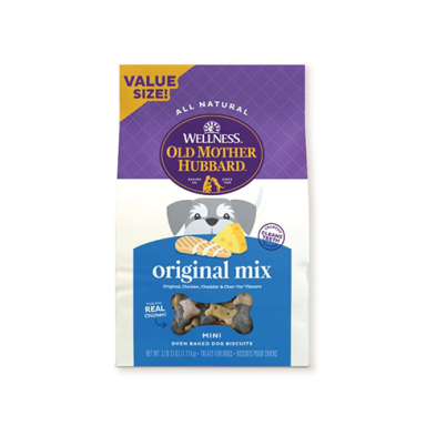 Wellness - Old Mother Hubbard - Classic Original Mix Oven-Baked Biscuits for Dogs Mini