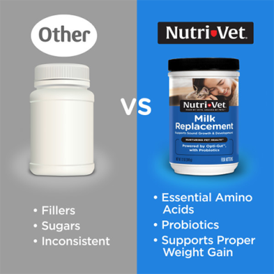 Nutri-Vet® Milk Replacement for Kittens