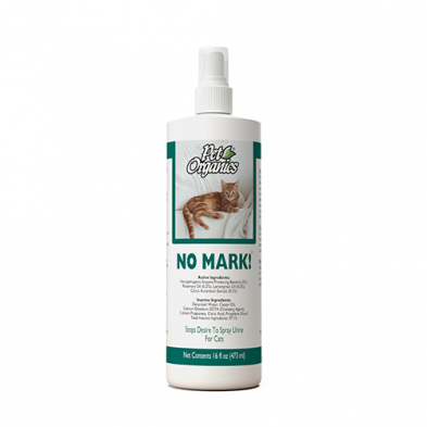 Pet Organics No Mark! Odor Eliminating Spray for Cats
