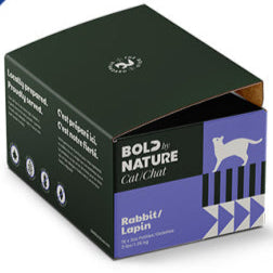 Bold by Nature Rabbit for Cats Frozen Cat Food