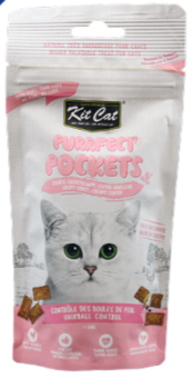Kit Cat® Purrfect Pockets Hairball Control Cat Treat