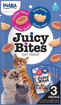 Inaba - Chicken/Tuna Juicy Bites - Cat Treat Front