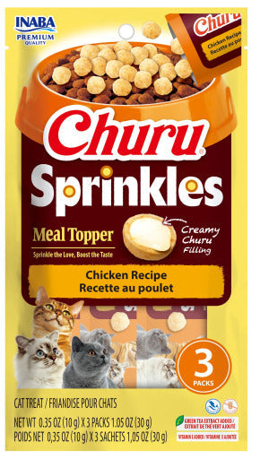 Inaba Churu Cat Sprinkles Meal Topper (Chicken Recipe) Harmony Pet Supplies Scarborough