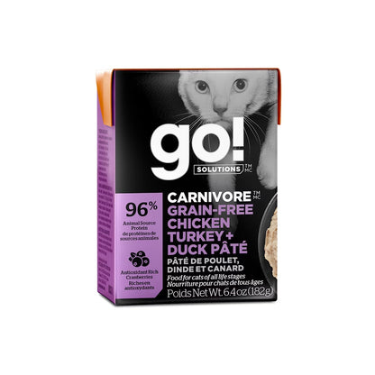 go! solutions - Chicken, Turkey and Duck Pate - Cat Food