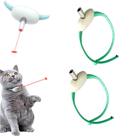 Smart Laser Cat Collar – Interactive Toy for Active Play Harmony Pet Supplies Scarborough