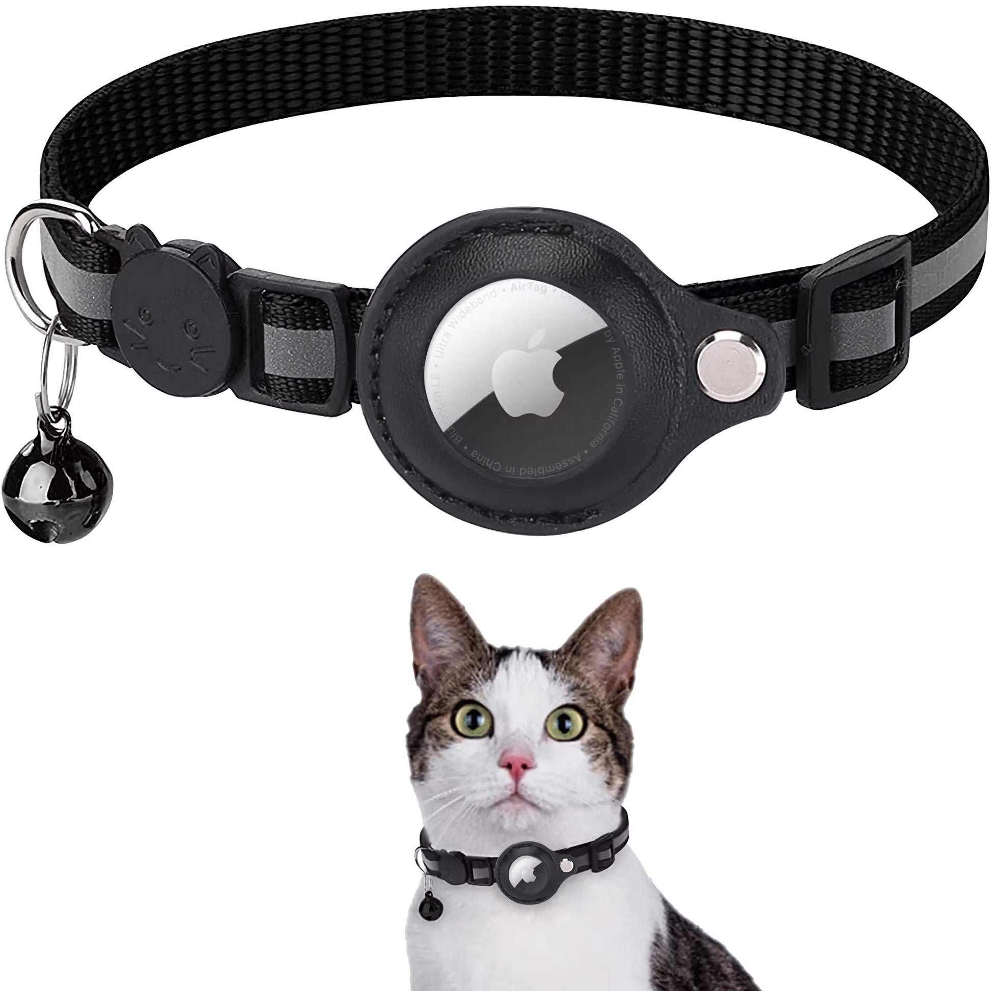 Pet AirTag Holder Collar – Anti-Loss for Cats & Dogs Harmony Pet Supplies Scarborough
