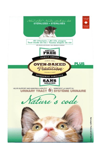 Oven-baked Tradition Nature's Code - Urinary - Cat Food