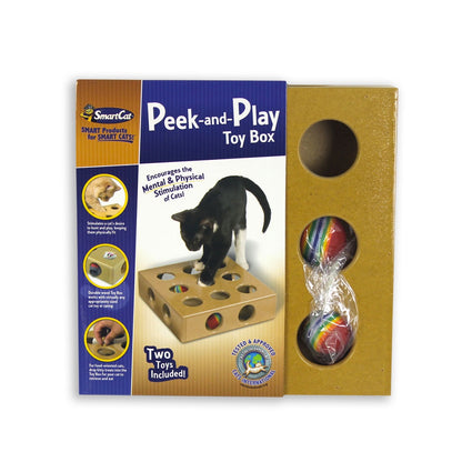 Smart Cat - Peek-and-Play Toy Box