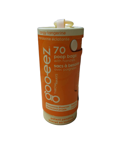 gooeez poop bags - tangy tangerine Harmony Pet Supplies Scarborough
